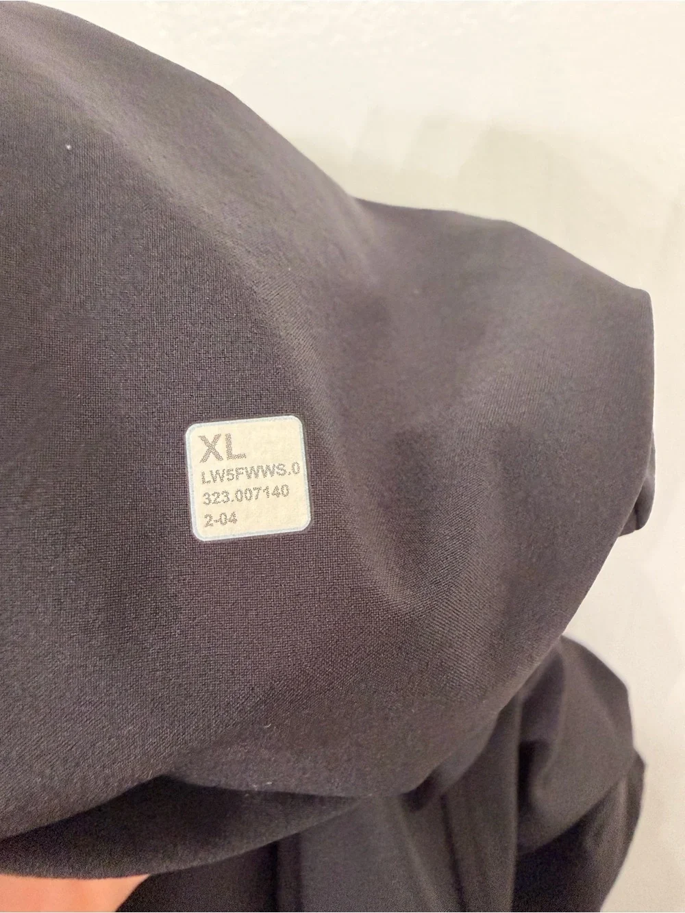 Lululemon Luxtreme Mid Rise Straight Leg Trouser Black Size XL